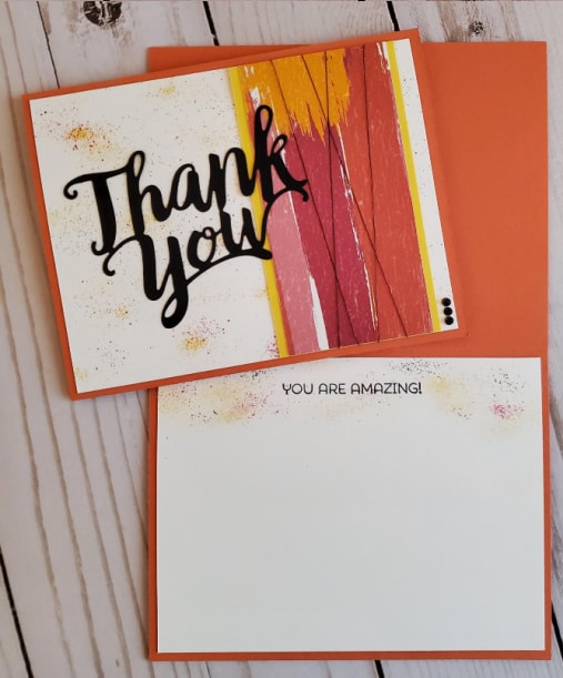 thank you card