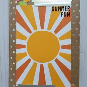 Summer Fun Memory Notebook