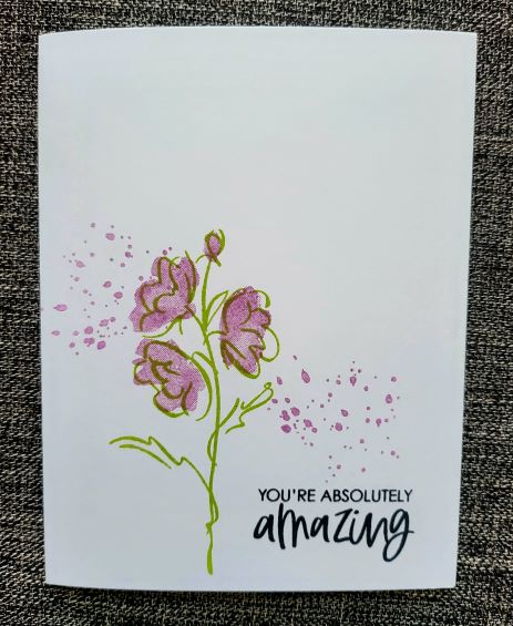 you are amazing card