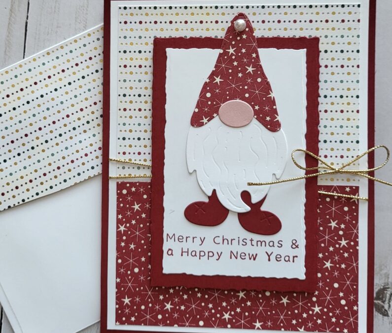 Christmas Gnome Card Tutorial
