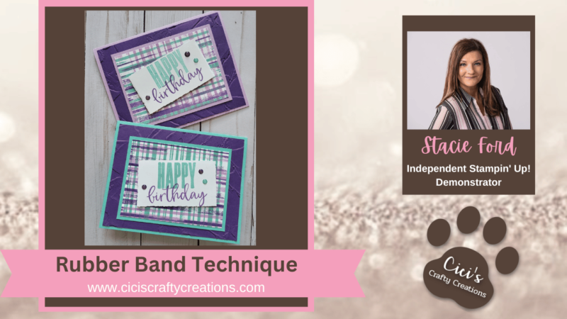 rubber band technique