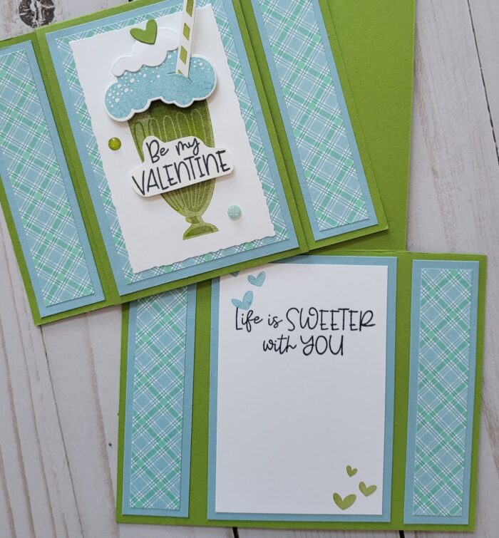 valentines day male milkshake blue