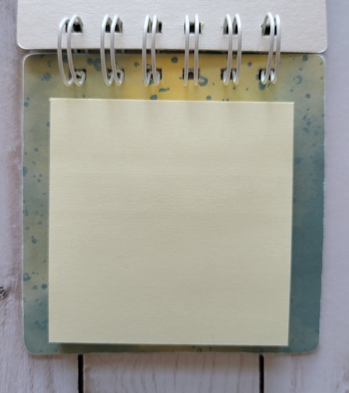 irresistible blooms post it note inside