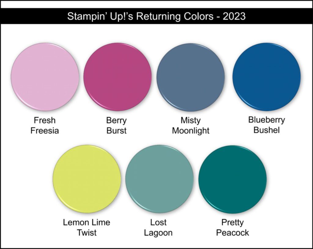 stampin up returning colors 2023 page 1