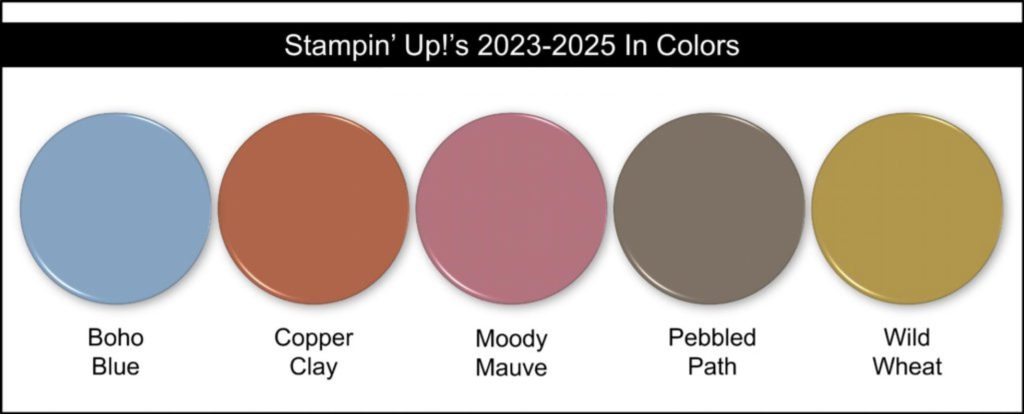 stampin ups 2023 2025 in colors page 1