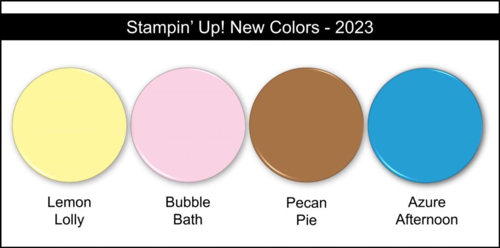 stampin ups new colors 2023 page 1