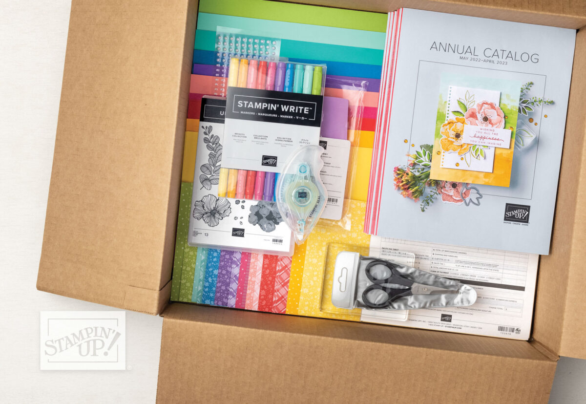 Stampin Up Starter Kit boxed and ready to ship