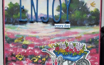 Enjoy Every Day Tri Fold Memory Book