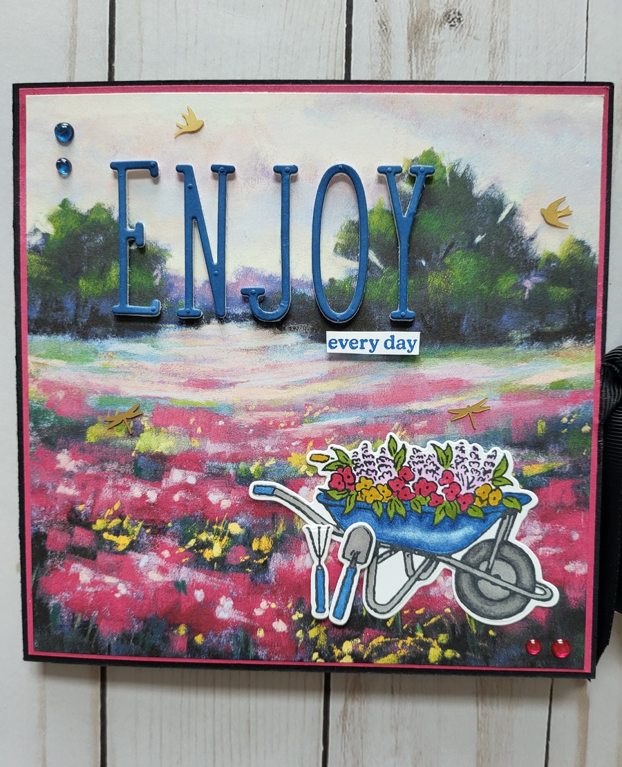 Enjoy Every Day Tri Fold Memory Book