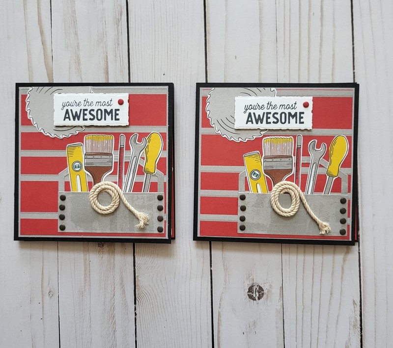 Handy Man Tri Fold Memory Book