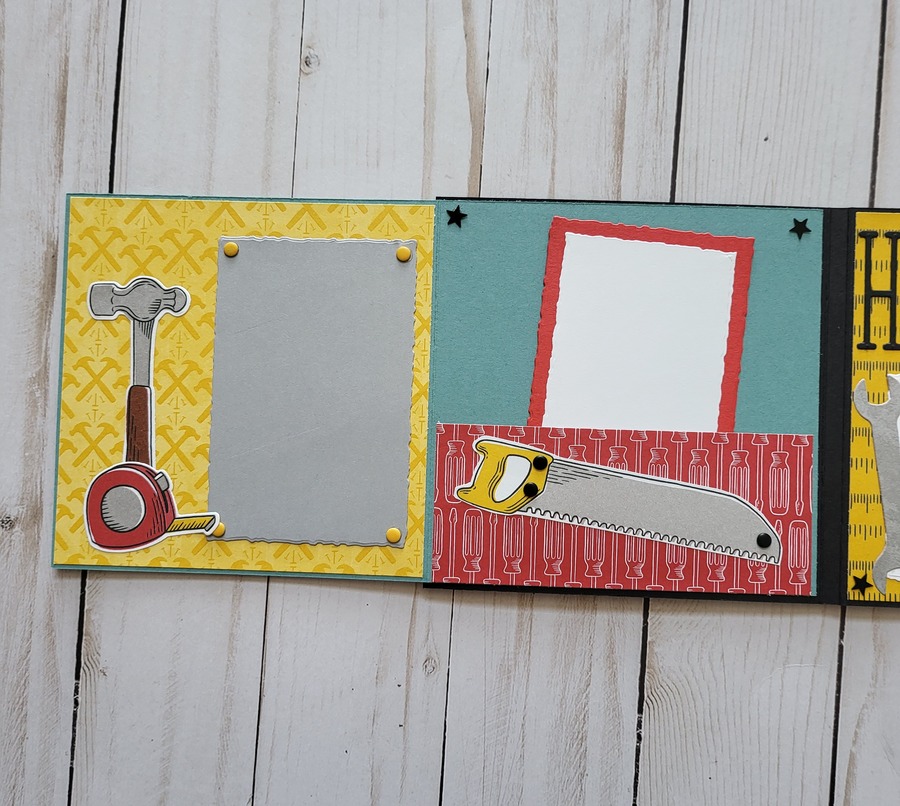 handy man trifold inside left fold out