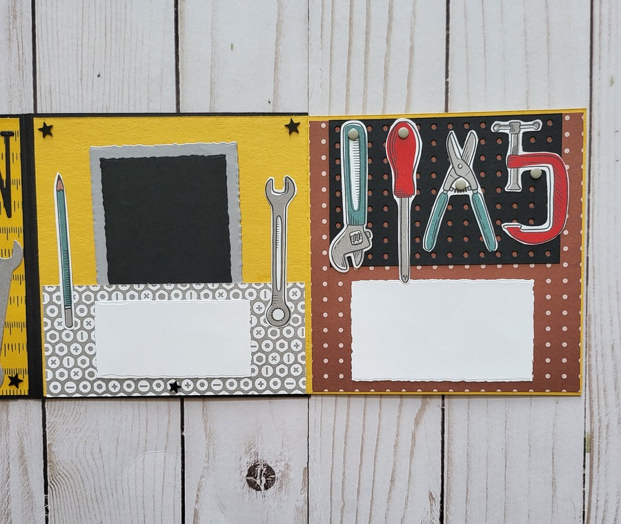 handy man trifold inside right fold out