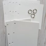 6x6 White Acrylic Memory Album