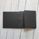 6x6 Black Acrylic Album - Fold Out