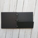 6x6 Black Acrylic Album with pocket