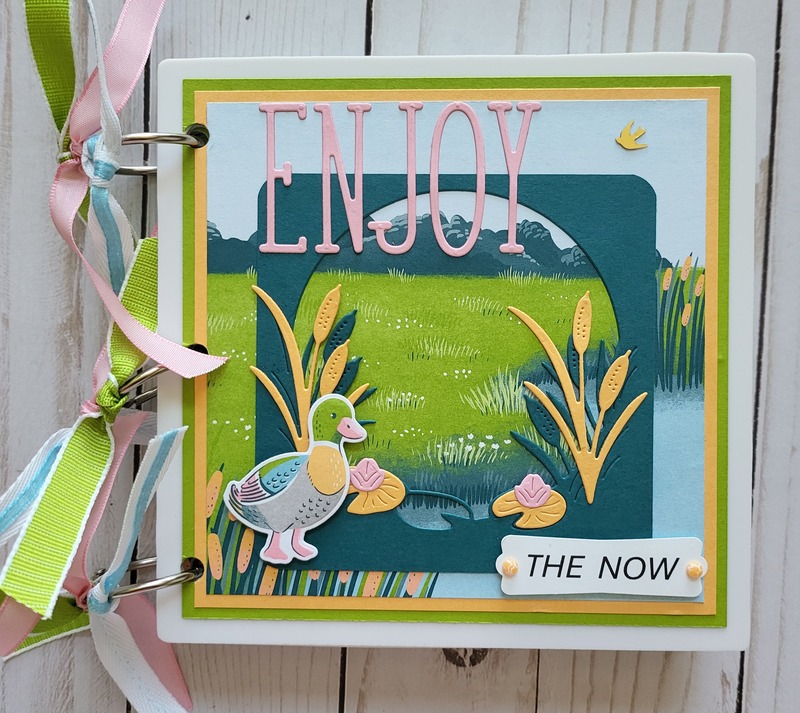 charming duck white acrylic album front