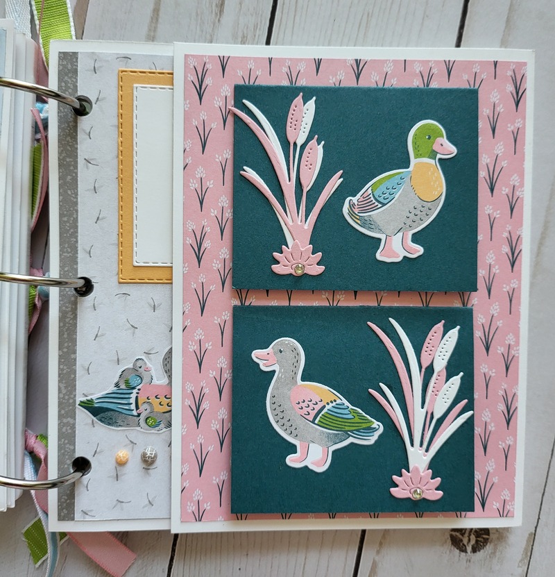 charming duck white acrylic album page 11