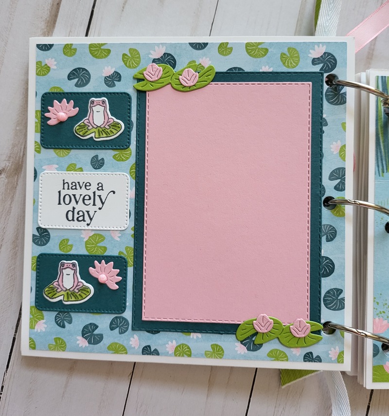 charming duck white acrylic album page 4