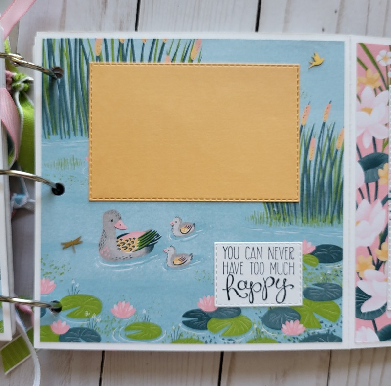 charming duck white acrylic album page 5 full out