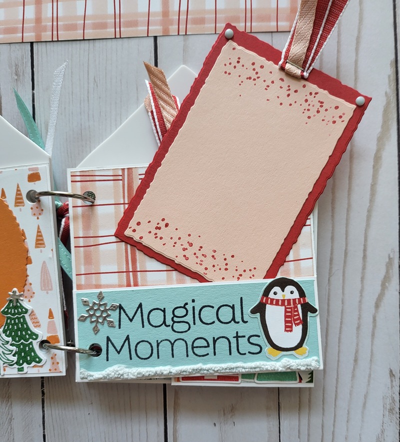 frozen edges acrylic album page 1 pocket