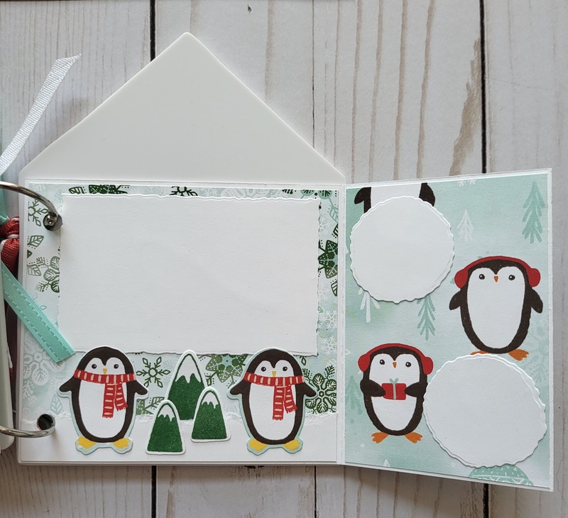 frozen edges acrylic album page 5 fold out