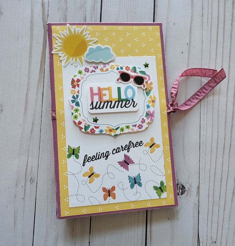 hello summer waterfall folio album