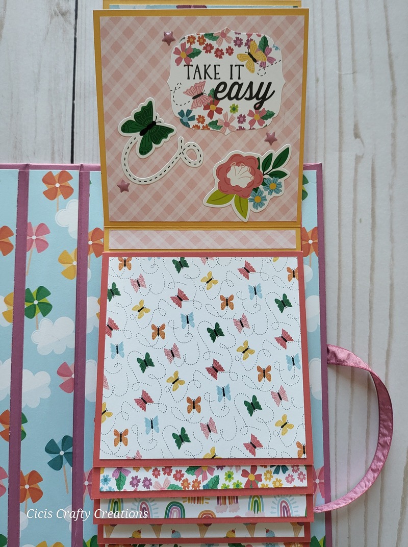 hello summer waterfall folio album