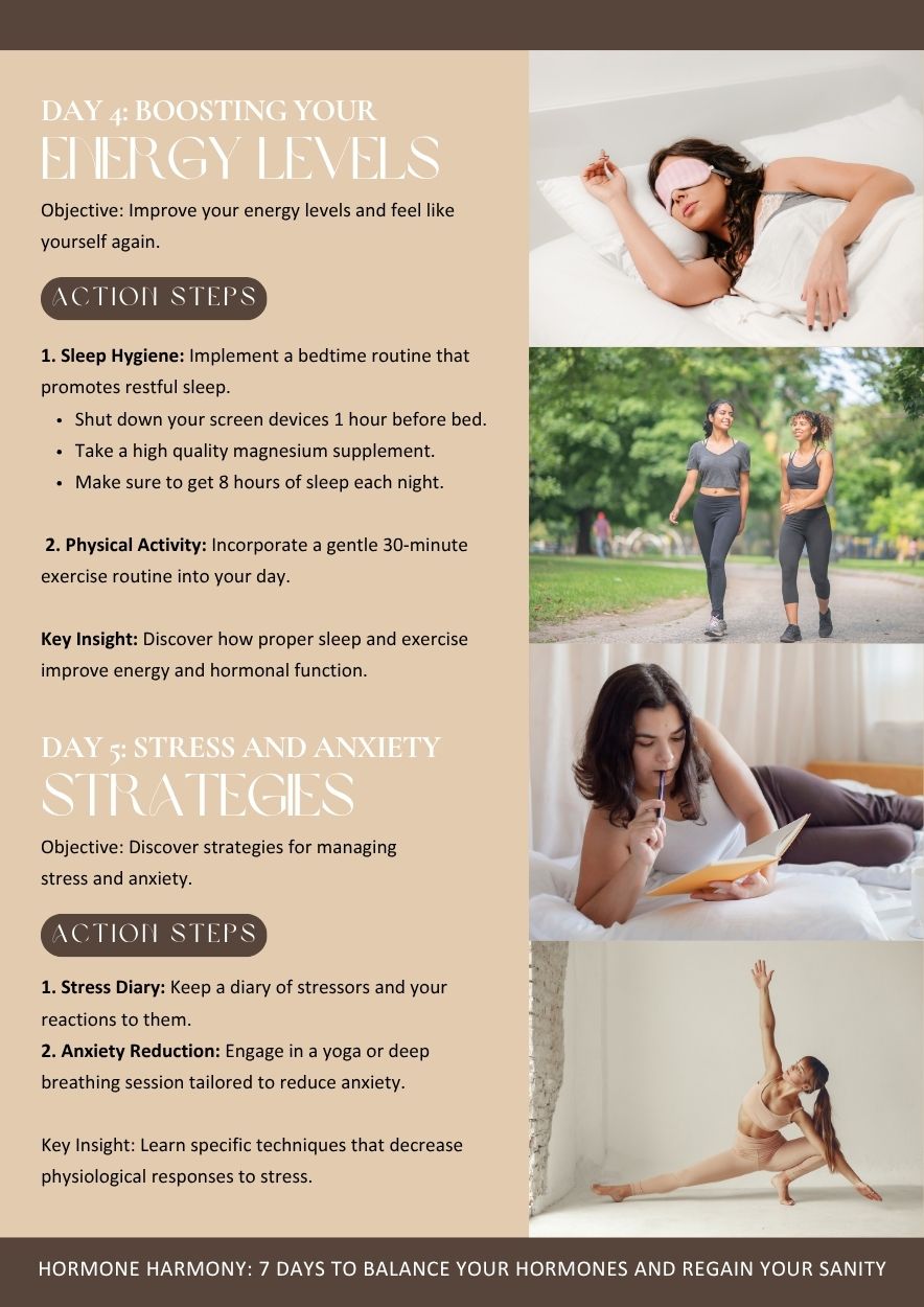 hormone harmony: 7 days to balance your hormones and regain your sanity