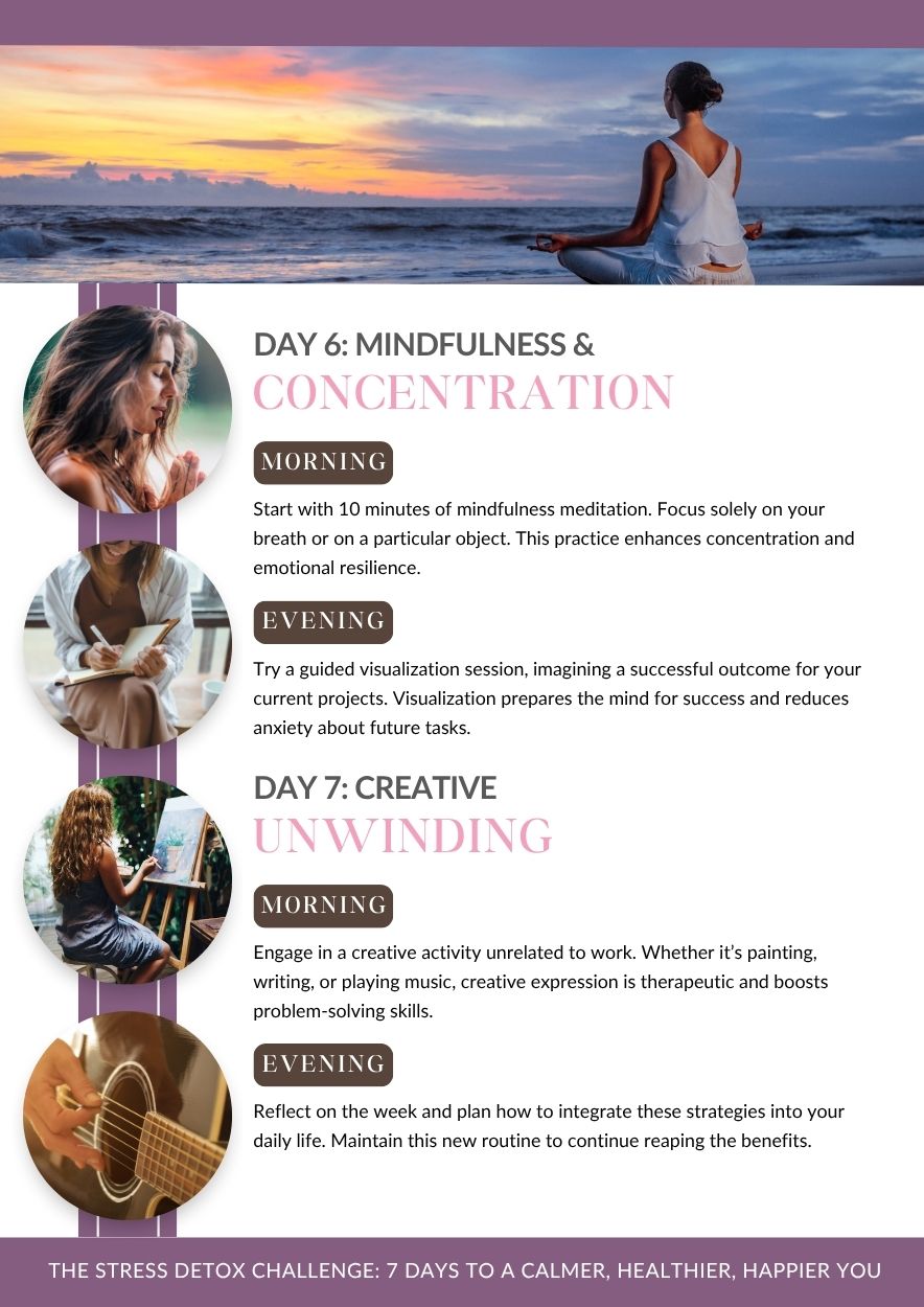 the stress detox challenge 7 days to a calmer, healthier, happier you