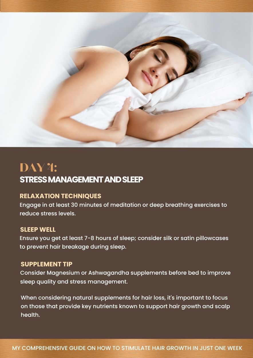 your 7 day hair growth challenge: my comprehensive guide to stimulate hair growth in just one week